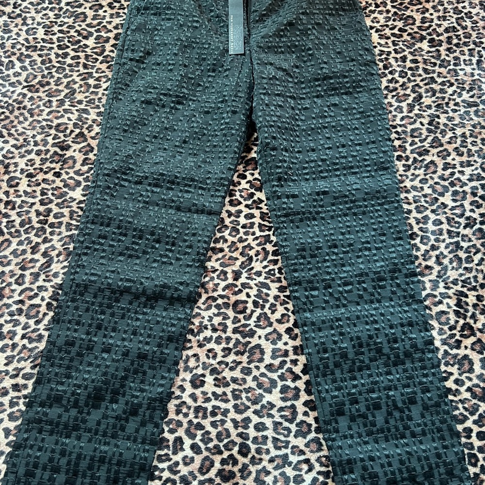 Elegant Black Straight Leg Pants